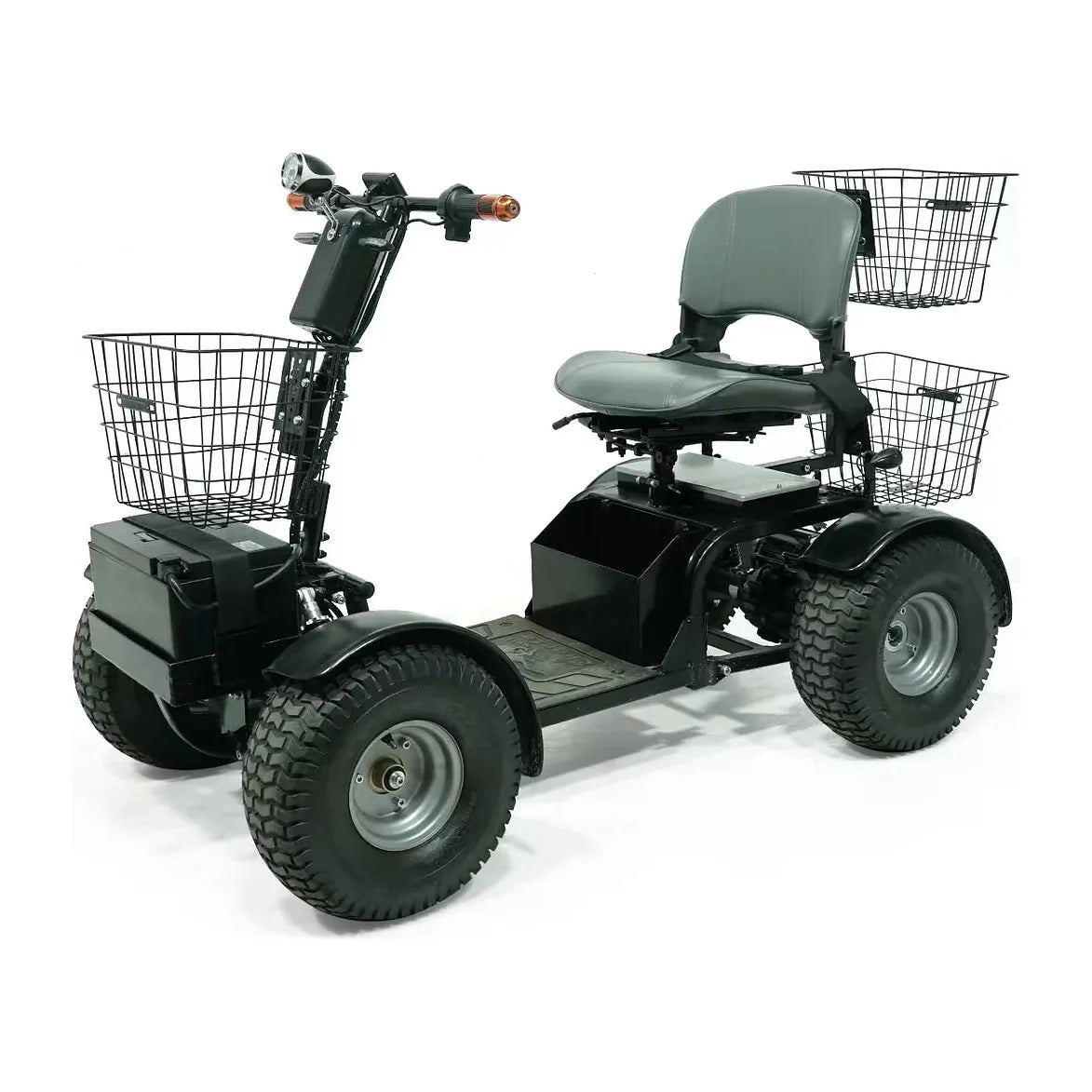 Green Transporter Golf Mobility Scooter 4-Wheel Design - Cheetah Ninja