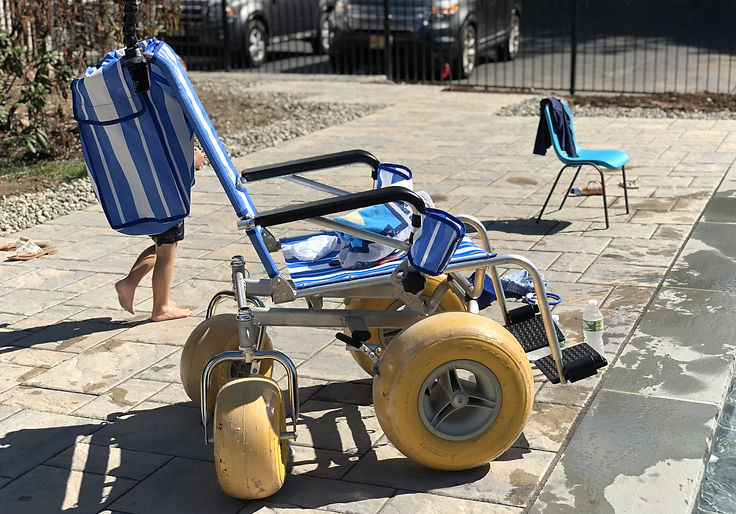 Accessrec TerraWheels All-Terrain Beach Wheelchair - TW-4