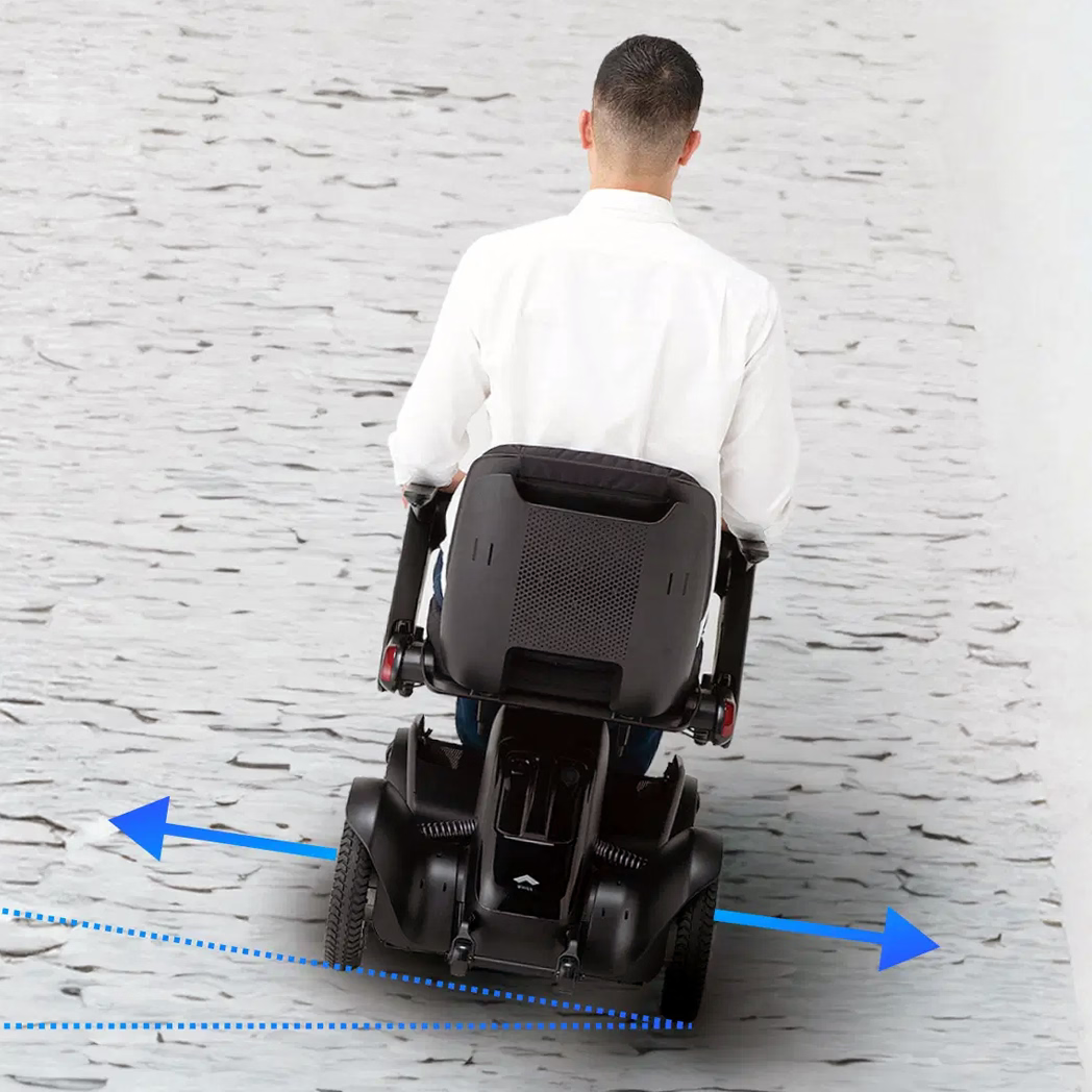 Whill Model C2 High Back Portable Electric Wheelchair - C2 High Back