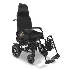 ComfyGo Remote Controlled Electric Wheelchair with Automatic Reclining Backrest & Lifting Leg Rests - X-9