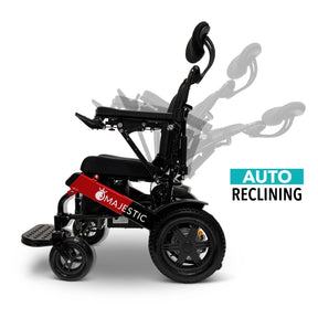 ComfyGo MAJESTIC Auto Recline Remote Controlled Electric Wheelchair - IQ-9000 AR