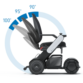Whill Model C2 High Back Portable Electric Wheelchair - C2 High Back