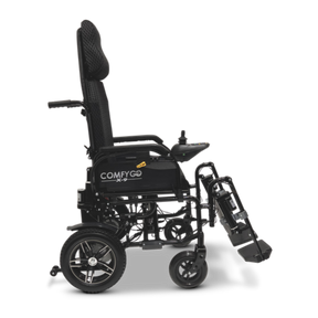 ComfyGo Remote Controlled Electric Wheelchair with Automatic Reclining Backrest & Lifting Leg Rests - X-9