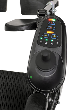 ComfyGo Remote Controlled Electric Wheelchair with Automatic Reclining Backrest & Lifting Leg Rests - X-9